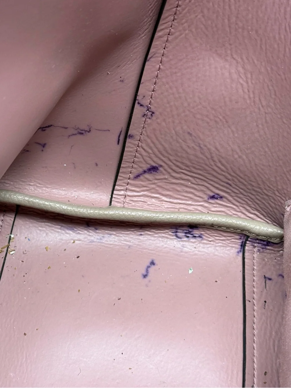 Coach Pebbled Leather Tote in Taupe